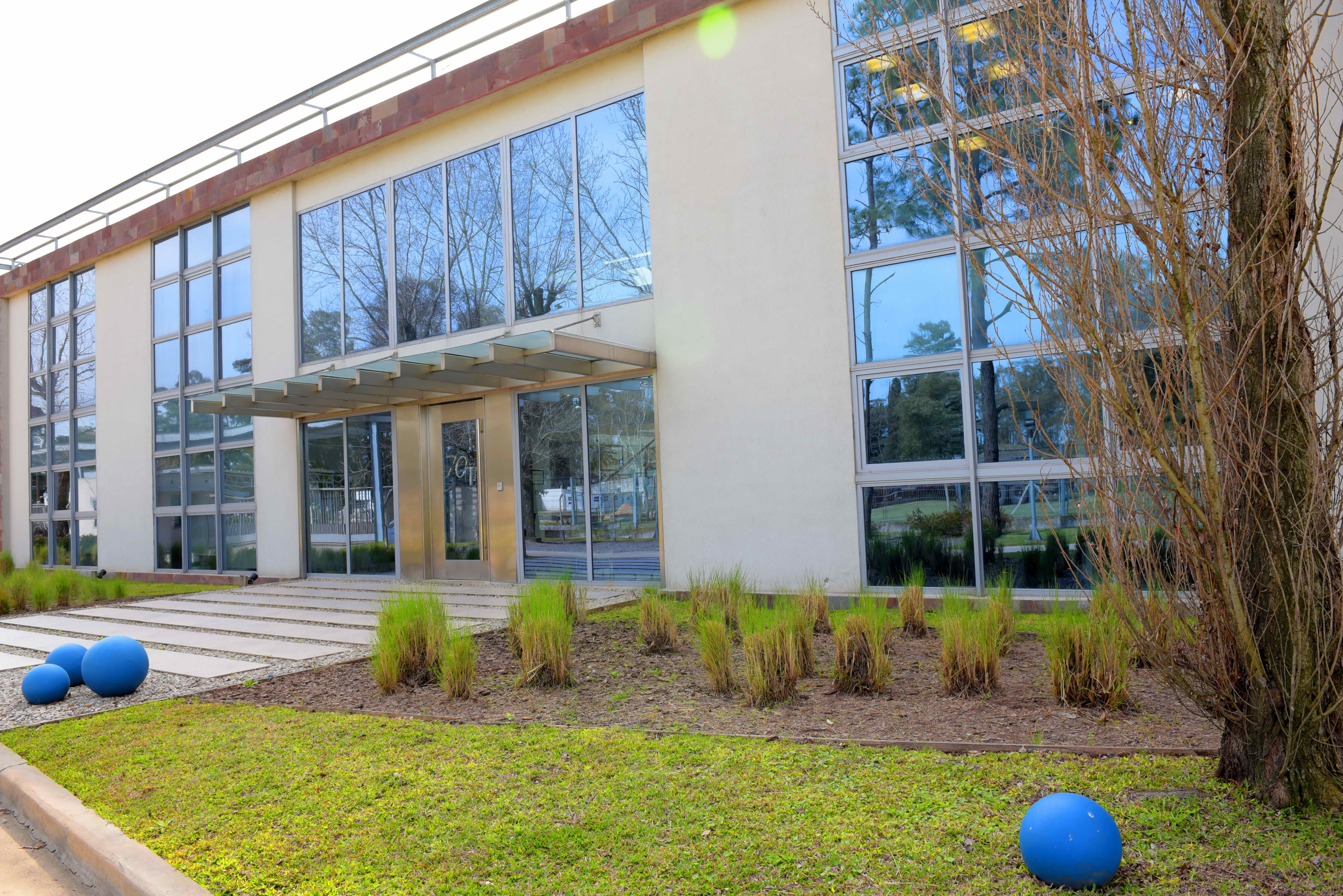 Estructura galvanizada en obra
